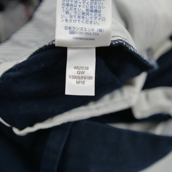 Lands End Navy Slacks (Not sure size - read description) - Picture 6 of 6